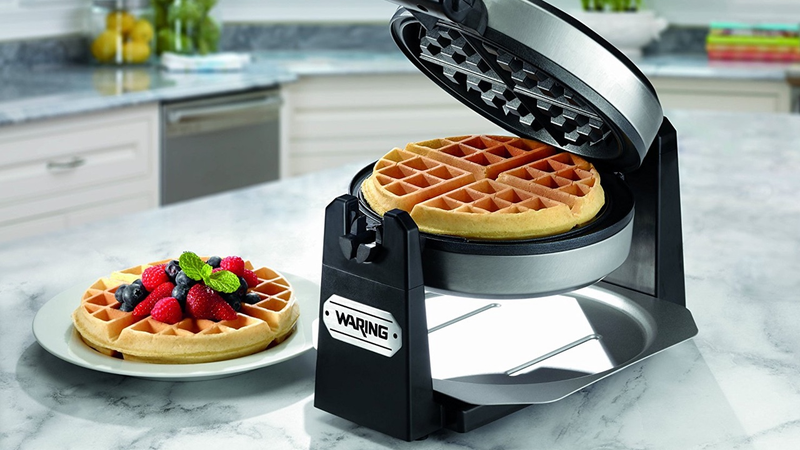 Waring Pro Belgian Waffle Maker, $37 with code WAFFLE20